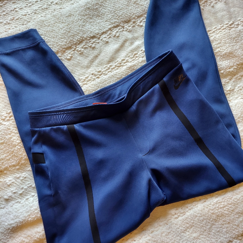 Blue Nike Leggings size L